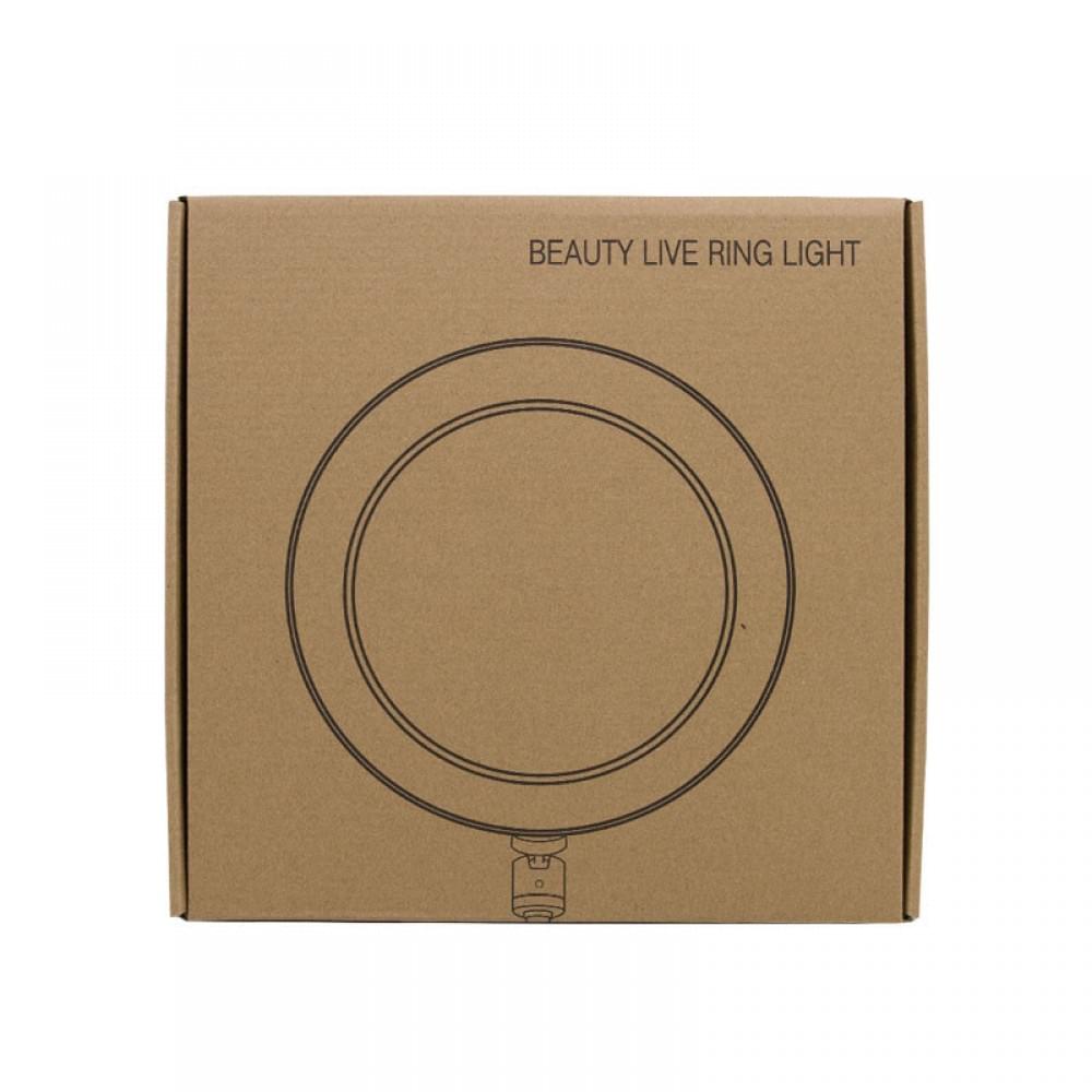 Кольцевая светодиодная LED лампа Flat Ring 8"