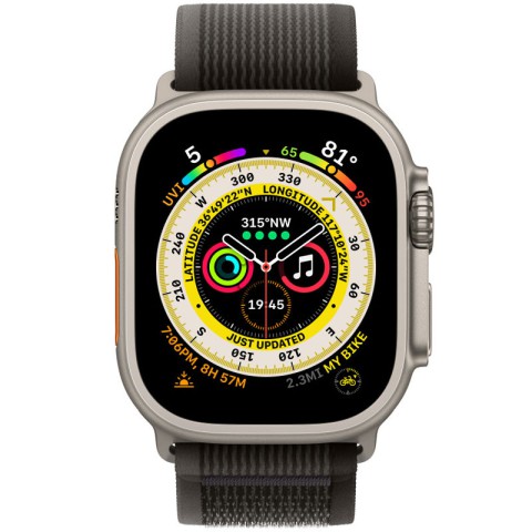 Ремінець Trail Loop для Apple Watch 42(ser.1-3)/44/45/46/49mm (m/l) Black / Grey