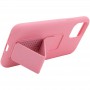 Чохол Silicone Case Hand Holder для Apple iPhone 11 Pro (5.8") Рожевий / Pink