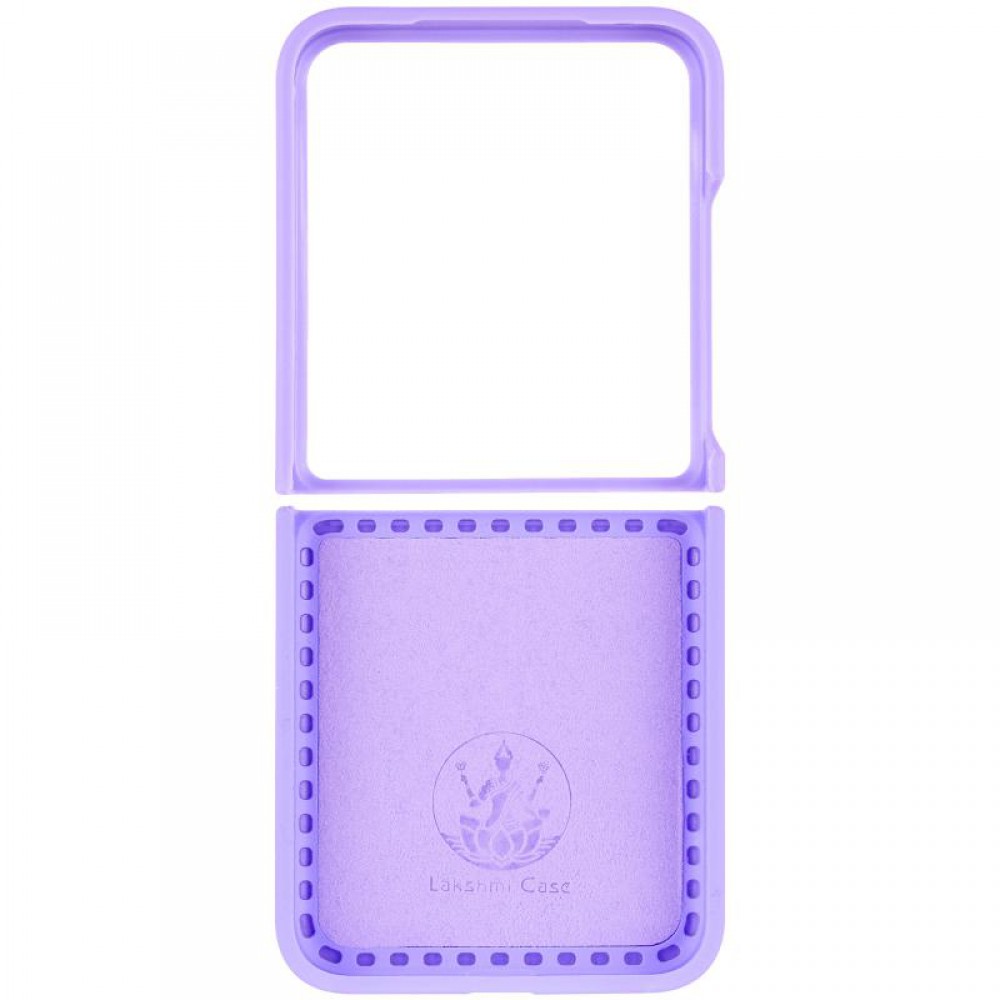 Чохол Foldables Silicone Cover Lakshmi (AAA) для Motorola Razr 50 Бузковий / Dasheen
