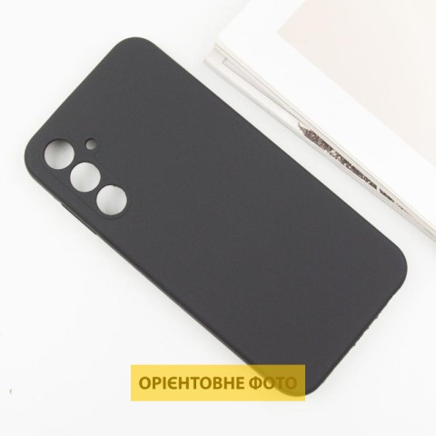 Чохол Silicone Cover Lakshmi Full Camera (AAA) для Samsung Galaxy S25 Edge Чорний / Black