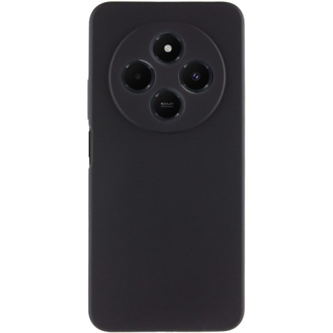 Чохол Silicone Cover Lakshmi Full Camera (AAA) для Xiaomi Redmi 14C / Poco C75 Чорний / Black