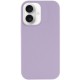 Чохол Silicone Case Full Protective (AA) NO LOGO для Apple iPhone 16 Plus (6.7") Бузковий / Lilac