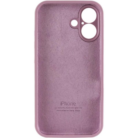 Чохол Silicone Case Full Camera Protective (AA) для Apple iPhone 17 (6.3") Ліловий / Lilac Pride