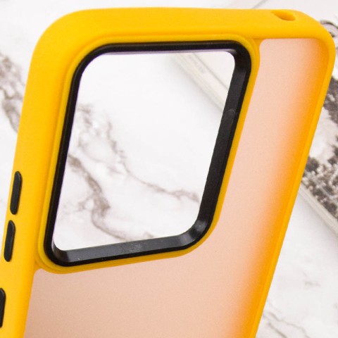 Чохол TPU+PC Lyon Frosted для Xiaomi Redmi 12C Orange