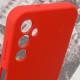 Чохол TPU GETMAN Liquid Silk Full Camera для Samsung Galaxy A34 5G Червоний / Red