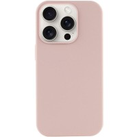 Чохол Silicone Case Full Protective (AA) NO LOGO для Apple iPhone 16 Pro Max (6.9") Рожевий / Pink Sand