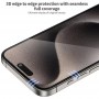 Захисне 3D скло Blueo Hot Bending для Apple iPhone 15 Pro Max (6.7") Чорний