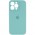 Чохол Silicone Case Full Camera Protective (AA) для Apple iPhone 14 Pro Max (6.7") Бірюзовий / Marine Green