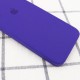 Чохол Silicone Case Square Full Camera Protective (AA) для Apple iPhone 7 plus/8 plus (5.5") Фіолетовий / Ultra Violet