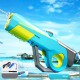 Водяний акумуляторний автомат Water Gun 8002C (600ml) with lithium battery Blue / Yellow