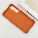 TPU чохол Bonbon Metal Style для Samsung Galaxy S24+ Помаранчевий / Papaya