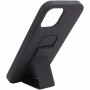 Чохол Silicone Case Hand Holder для Apple iPhone 12 Pro Max (6.7") Чорний / Black