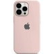 Чохол Silicone Case Full Protective (AA) для Apple iPhone 14 Pro Max (6.7") Рожевий / Chalk Pink