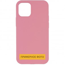 Чохол Silicone Case Full Protective (AA) NO LOGO для Apple iPhone 16 Pro (6.3") Рожевий / Light pink