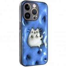 TPU+PC чохол Prisma Fluffie для Apple iPhone 15 Pro Max (6.7") Pusheen