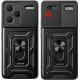 Ударостійкий чохол Camshield Serge Ring для Xiaomi Redmi Note 13 Pro+ Чорний