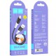 Дата кабель Hoco X82 Silicone USB to Lightning 2.4A (1m) Black