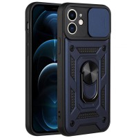 Чохол Ummi Camshield Serge Ring для Apple iPhone 11 (6.1") Синій / Navy