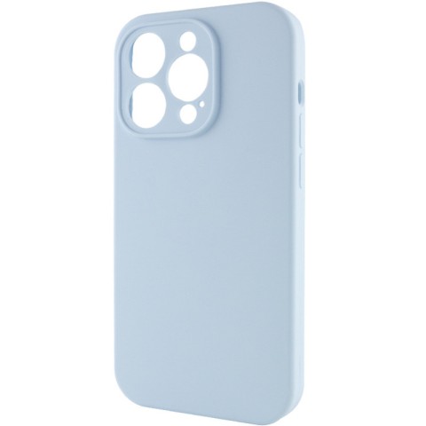 Чохол Silicone Case Full Camera Protective (AA) NO LOGO для Apple iPhone 14 Pro Max (6.7") Блакитний / Sweet Blue