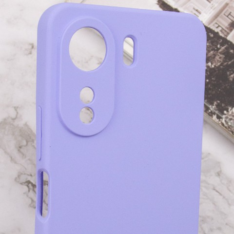 Чохол Silicone Cover Lakshmi Full Camera (AA) для Xiaomi Redmi 13C / Poco C65 Бузковий / Dasheen