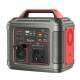 Портативна зарядная станция Hoco DB28 300W 296Wh 80000mAh Silver / Red