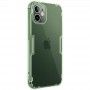 TPU чохол Nillkin Nature Series для Apple iPhone 12 mini (5.4") Темно-зелений (прозорий)