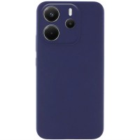 Чохол Silicone Cover Lakshmi Full Camera (AA) для Xiaomi Redmi Note 14 4G (Int. version) Синій / Midnight Blue