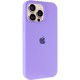 Чохол Silicone Case Full Protective (AA) для Apple iPhone 14 Pro (6.1") Бузковий / Dasheen