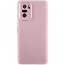 Чохол Silicone Cover Lakshmi Full Camera (AAA) для Xiaomi Redmi Note 10 / Note 10s / Poco M5s Рожевий / Pink Sand