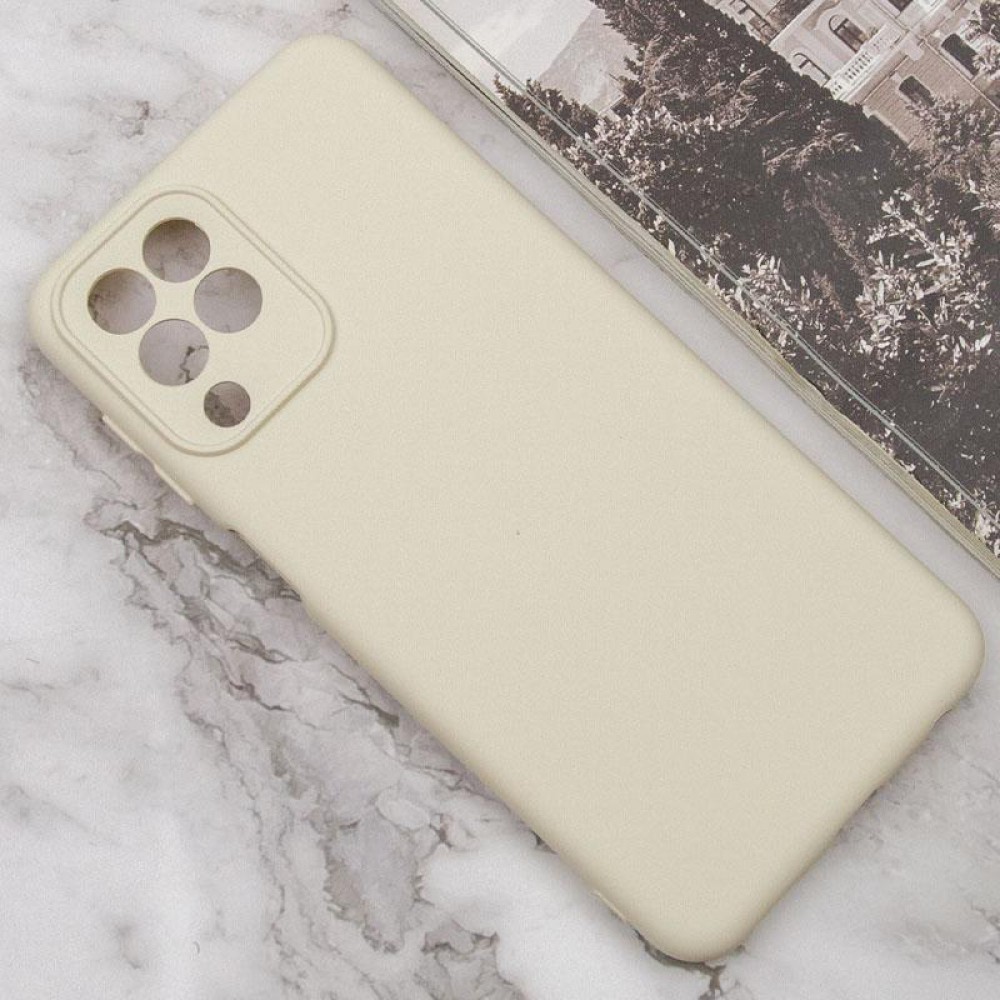 Чохол TPU GETMAN Liquid Silk Full Camera для Samsung Galaxy M33 5G Пісочний / Sand