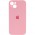 Чохол Silicone Case Full Camera Protective (AA) для Apple iPhone 14 Plus (6.7") Рожевий / Light pink