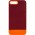 Чохол TPU+PC Bichromatic для Apple iPhone 7 plus / 8 plus (5.5") Brown burgundy / Orange
