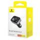 АЗП FM модулятор Baseus S-09 Pro Series 18W (2USB-A/1C) (C10762200113) Cluster Black АЗП FM модулятор Baseus S-09 Pro Series 18W (2USB-A/1C) (C10762200113) Cluster Black