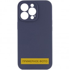 Чохол Silicone Case Full Camera Protective (AA) NO LOGO для Apple iPhone 16 Plus (6.7") Темно-синій / Midnight blue