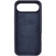 Чохол Silicone Case Full Protective (AA) V2 with MagSafe для Apple iPhone 17 Air (6.5") Темно-синій / Midnight blue