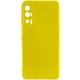 Чохол Silicone Cover Lakshmi Full Camera (A) для Xiaomi Poco F5 Pro Жовтий / Flash