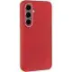 TPU чохол Bonbon Metal Style для Samsung Galaxy S23 Червоний / Red