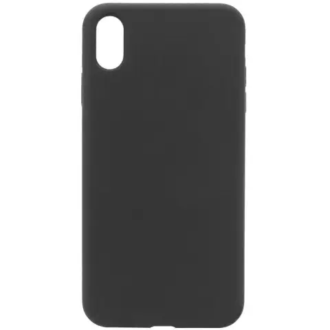 Чохол Silicone Case Full Protective (AA) NO LOGO для Apple iPhone X / XS (5.8") Чорний / Black