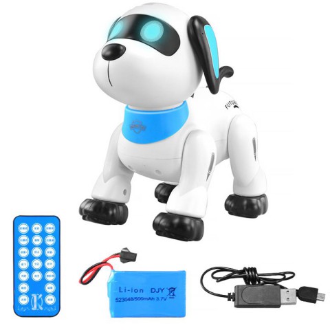 Інтерактивна іграшка Собака-Робот SHT K21 White