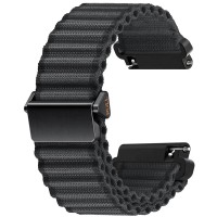 Ремінець Nylon Ocean Band для Smart Watch 22mm Dark Grey