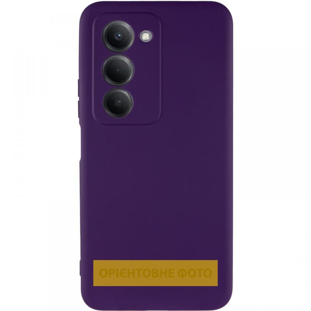 Чохол TPU GETMAN Liquid Silk Full Camera для Xiaomi Redmi 15 (Global) Фіолетовий / Purple
