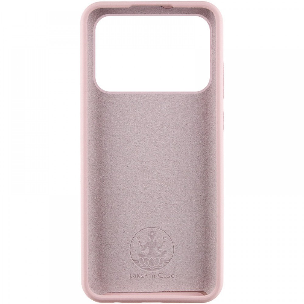 Чохол Silicone Cover Lakshmi (AAA) для Xiaomi Poco X6 Pro Рожевий / Pink Sand