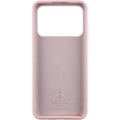 Чохол Silicone Cover Lakshmi (AAA) для Xiaomi Poco X6 Pro Рожевий / Pink Sand