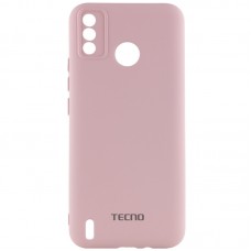 Чохол Silicone Cover My Color Full Camera (A) для TECNO Spark 6 Go Рожевий / Pink Sand