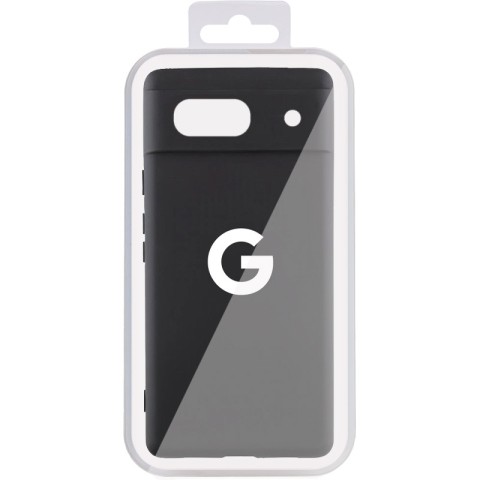 Чохол Silicone Cover Lakshmi Full Camera (AA) with logo для Google Pixel 7a Чорний / Black