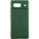 Чохол Silicone Cover Lakshmi Full Camera (AA) with logo для Google Pixel 7 Зелений / Dark green