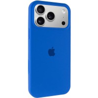 Чохол Silicone Case Full Protective (AA) для Apple iPhone 17 Pro (6.3") Синій / Capri Blue