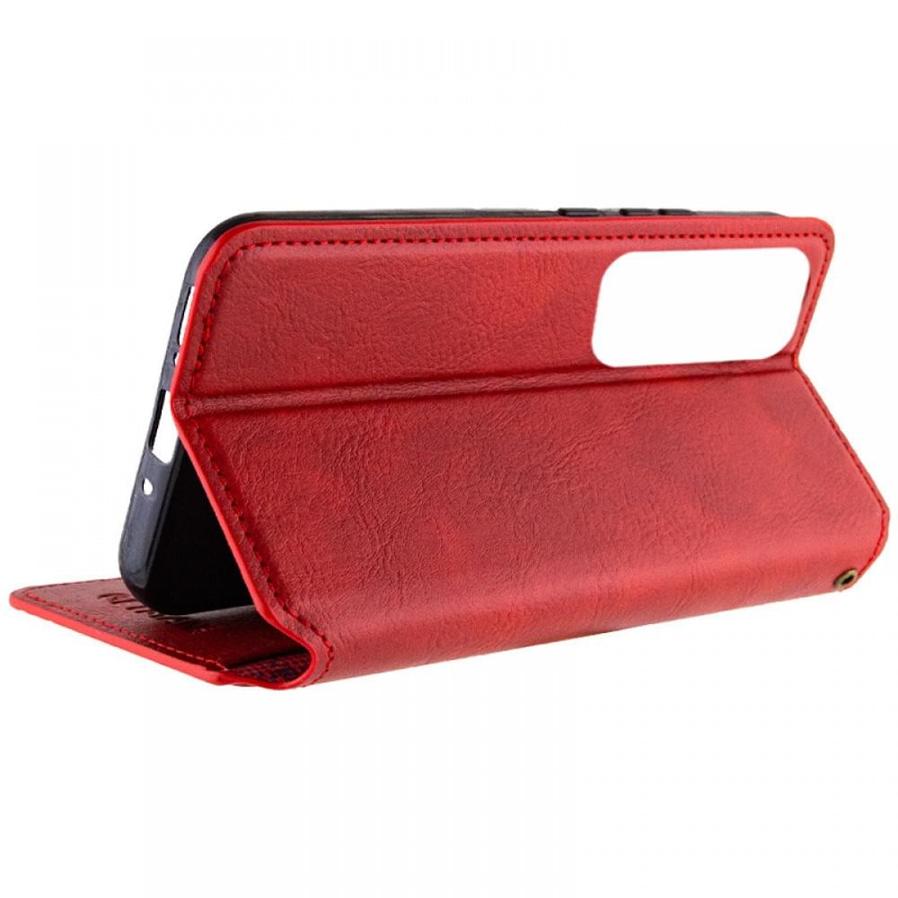 Кожаный чехол-книжка GETMAN Cubic (PU) для Samsung Galaxy M35 5G