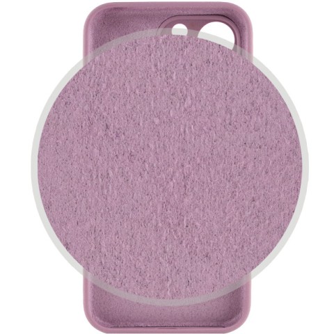 Чохол Silicone Case Full Camera Protective (AA) для Apple iPhone 13 Pro Max (6.7") Ліловий / Lilac Pride